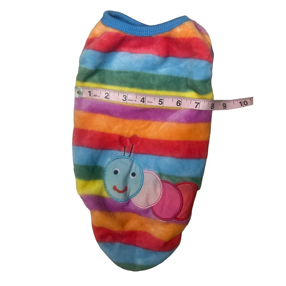 RAINBOW dog clothes outfit size XL Runs Small